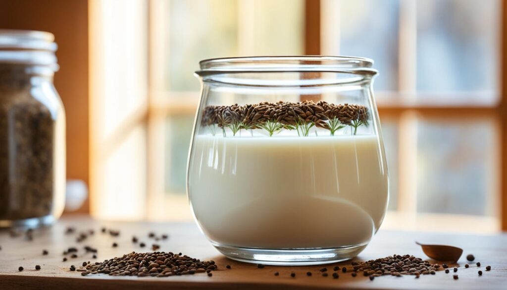 Rezept für Kümmel mit Milch