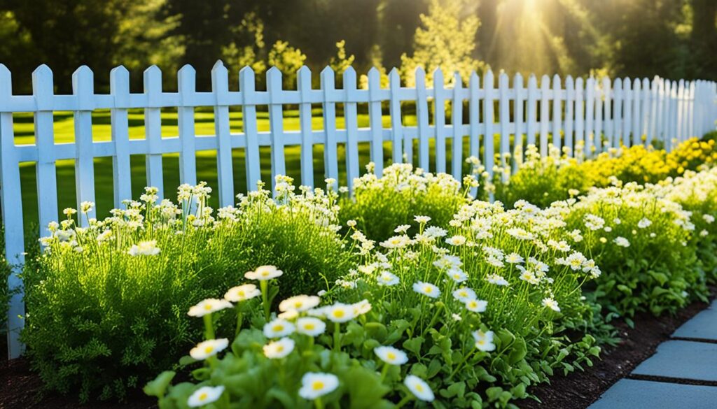 Kümmelpflanzen im Garten