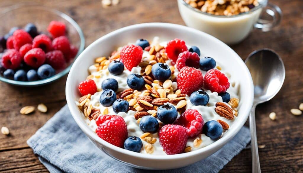 Gesunde Ernährung mit Kümmel Müsli